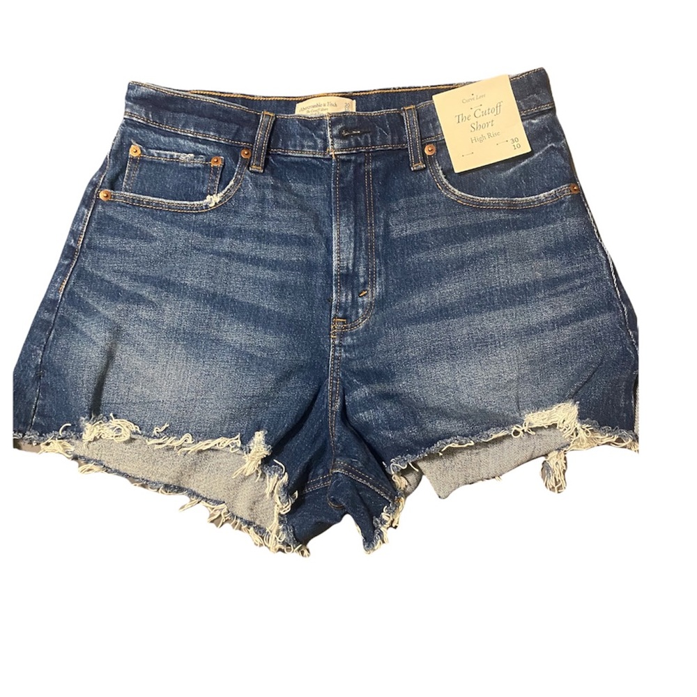 Abercrombie & Fitch Curve Love “The Cutoff Short” High Rise Size 30